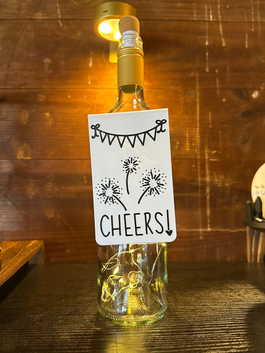 CHEERS! Wine Tag